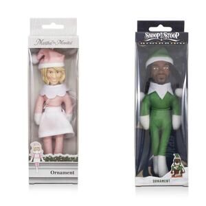 Snoop on the Stoop & Martha Stewart on the Mantle 2025 Christmas Ornament 7" New
